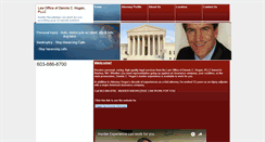 Desktop Screenshot of dchoganlaw.com